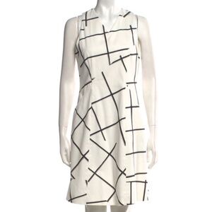 Tomas Maier designer  Graphic Print sleeveless Dress